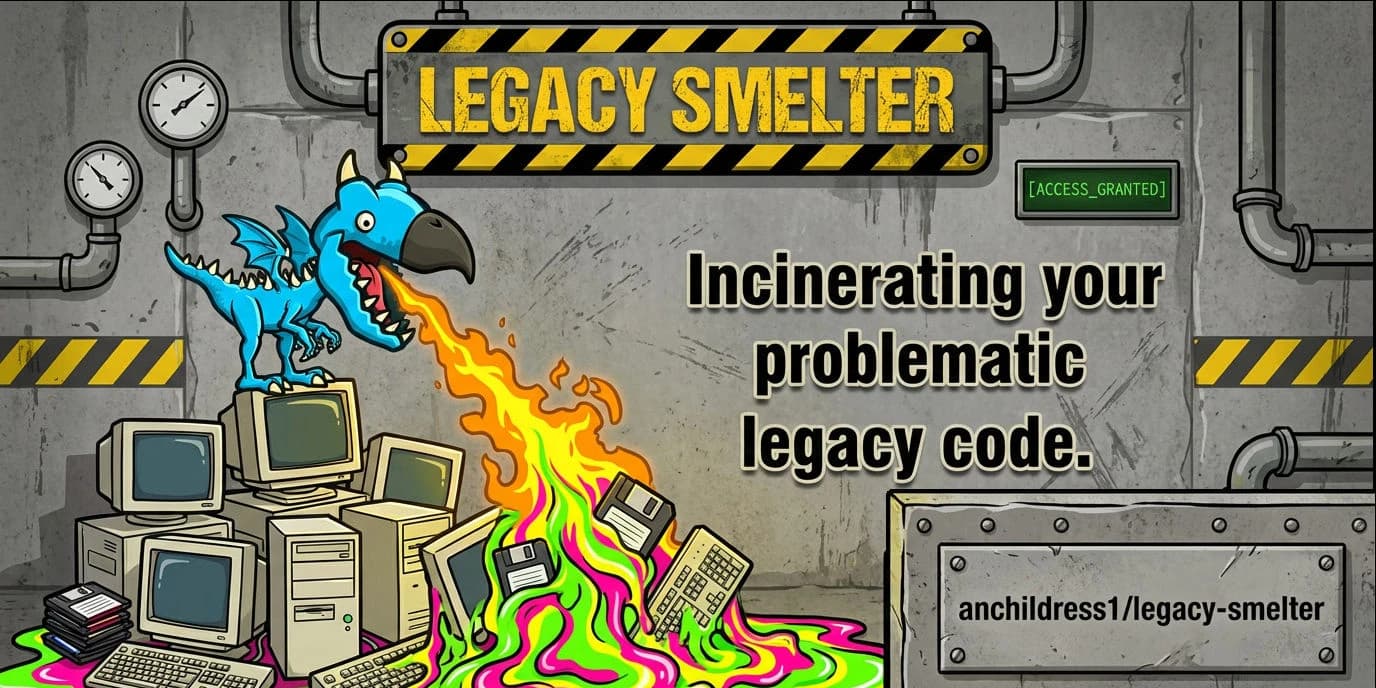Hotfix the dragon smelting an uploaded legacy-code screenshot into molten slag while generating a structured incident report